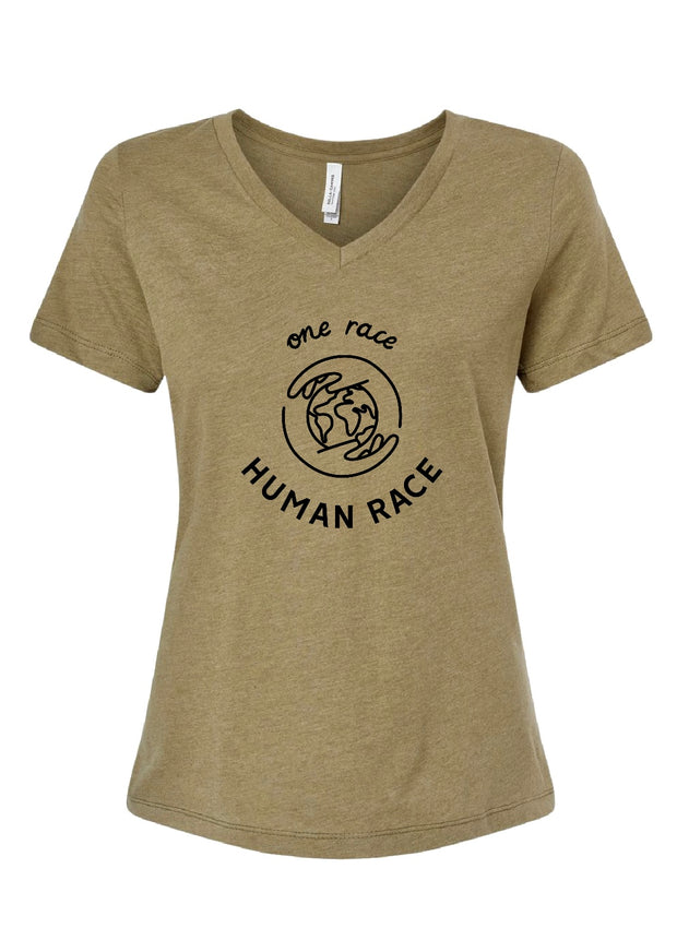 Women's V-Neck - One Race